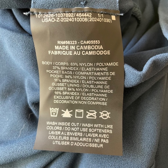 Nike Zenvy Women's DRI-FIT High-Waisted Jogger - Like New - Midnight Blue - M - Picture 8 of 14